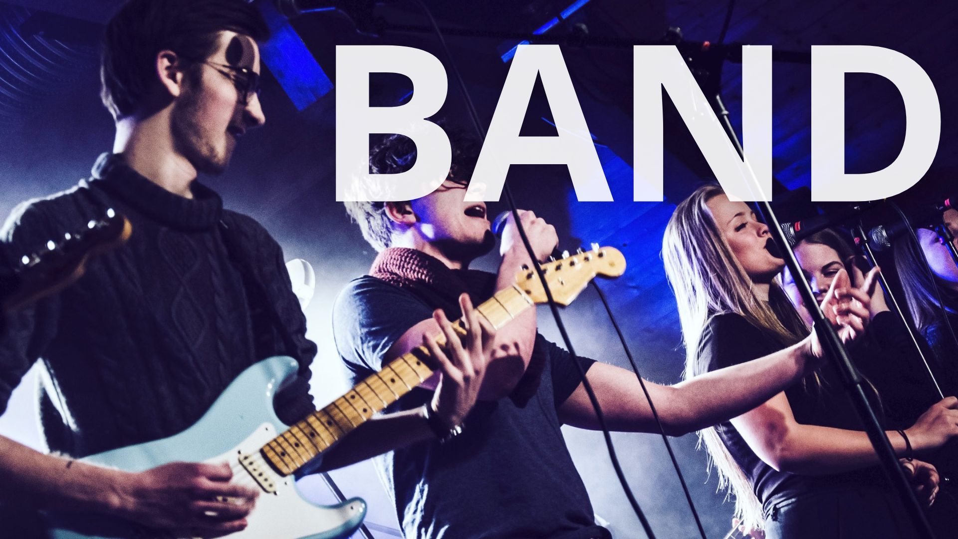 Hovedbilde band med gitarist og vokal