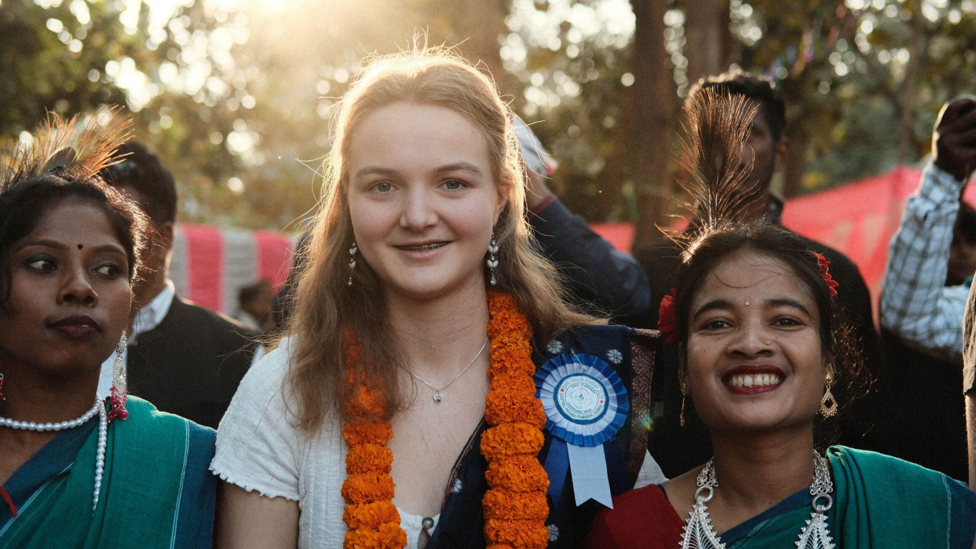 Vikenelev med indiske jenter